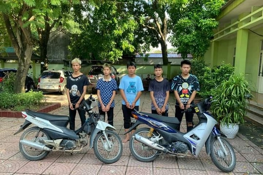 Đông Anh (Hà Nội): Bắt giữ nhóm đối tượng gây ra nhiều vụ trộm cướp