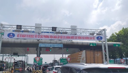 Chính thức thu phí không dừng toàn tuyến cao tốc TPHCM-Long Thành-Dầu Giây từ ngày 26/7