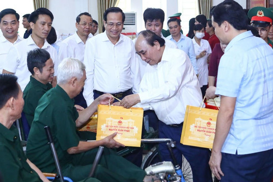 Đời đời tri ân công ơn, sự hy sinh của các anh hùng liệt sĩ, thương binh, bệnh binh