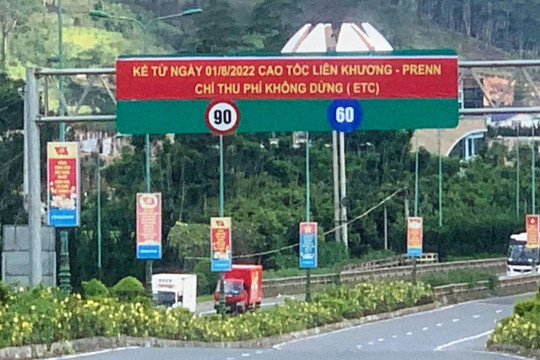 Trạm BOT Định An thu phí hoàn toàn tự động từ ngày 1/8/2022