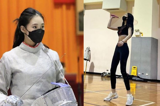 Con gái Từ Hy Đệ từ 'vịt con xấu xí' bỗng gây sốt với sắc vóc nổi bật ở tuổi 14 khi đi thi đấu kiếm