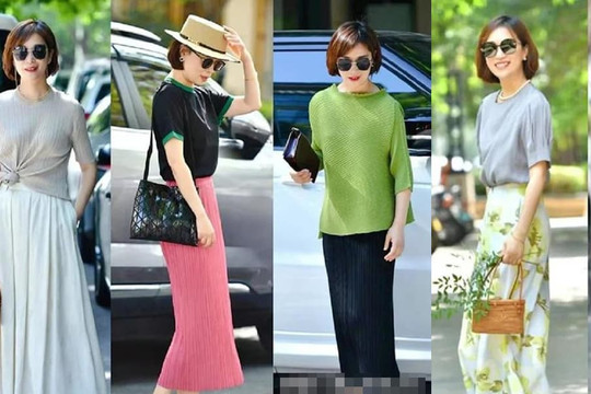 Đây là những bộ trang phục đẹp xuất sắc dành cho những người phụ nữ trên nửa trăm tuổi, trông trẻ hơn tuổi thật