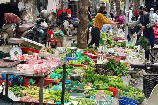 Hà Nội quy hoạch xây dựng chợ dân sinh, xóa chợ tạm, chợ cóc