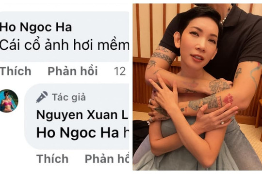 Khoe ảnh với bồ mới là 'chồng quốc dân' nhưng Xuân Lan lập tức bị Hà Hồ bắt bài