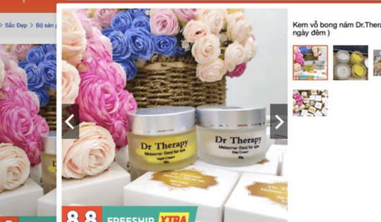 3 mỹ phẩm chưa được cấp phép chứa thủy ngân được rao bán trên Shopee