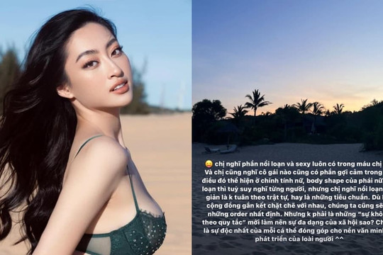 Lương Thuỳ Linh nói về việc thay đổi hình tượng sexy và nổi loạn hậu kết thúc nhiệm kỳ, chia sẻ cách để 'vừa đẹp trai, vừa hút gái'