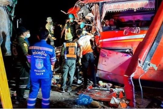 Tai nạn giao thông nghiêm trọng tại Lào, 1 người Việt tử vong