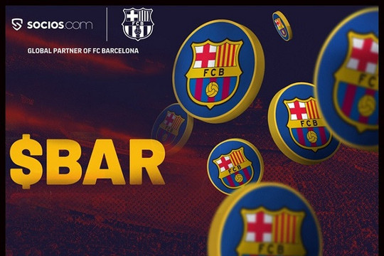 Công ty tiền số hợp tác với câu lạc bộ bóng đá Barcelona