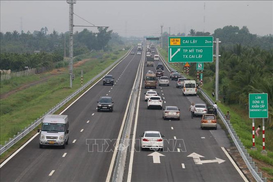 Phí cao tốc Trung Lương - Mỹ Thuận giảm mạnh so với mức cũ