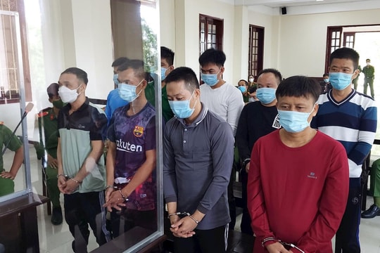 Tuyên 7 án tử hình trong vụ vận chuyển hơn 45kg ma túy 