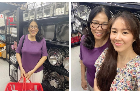 Lê Phương khoe khung ảnh thân thiết bên mẹ chồng, còn tiết lộ niềm đam mê chung cực hợp cạ