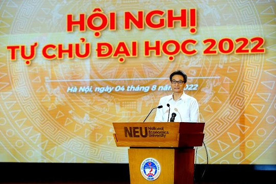 Phó Thủ tướng Vũ Đức Đam: Tự chủ không phải là tự do, tự lo, không có quản lý nhà nước
