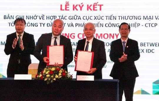 Becamex IDC và Cục Xúc tiến thương mại ký kết hợp tác