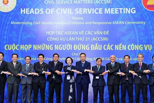 Hội nghị những người đứng đầu nền công vụ Hợp tác ASEAN lần thứ 21