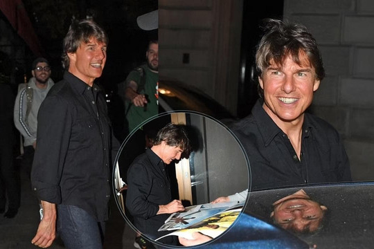 Tom Cruise xuất hiện bảnh bao sau khi đứng đầu danh sách sao Hollywood được trả lương 'khủng'