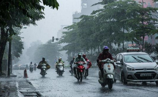 Thời tiết ngày 6/8: Bắc Bộ và Thanh Hoá có mưa to đến rất to