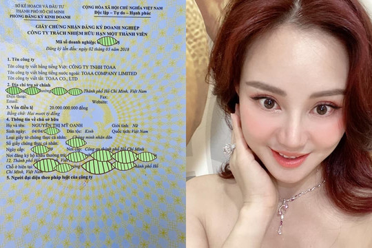 Vy Oanh nói về thành công của bản thân khi sở hữu công ty với vốn điều lệ 20 tỷ, dân mạng tấm tắc khen 'tài sắc vẹn toàn'