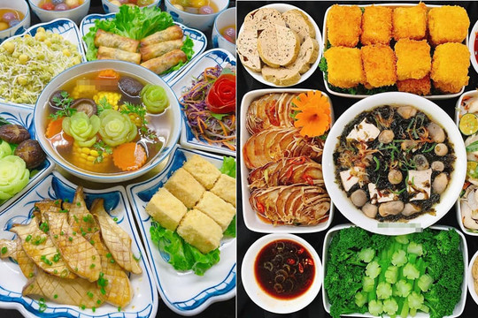 Rằm tháng 7: Gợi ý 10 mâm cỗ chay ngon, bày tỏ lòng thành tâm đến những người đã khuất