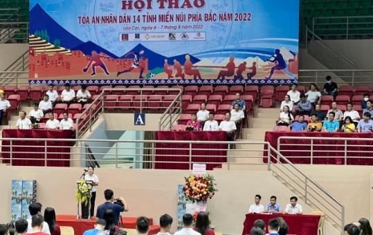 Cụm thi đua số 2 TAND tổ chức thành công Hội thao năm 2022