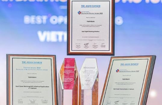 VietinBank “thắng lớn” tại các hạng mục giải thưởng của The Asian Banker
