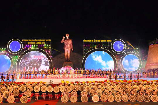 Tổ chức Festival Văn hóa Cồng chiêng Tây Nguyên tỉnh Gia Lai lần thứ 2 vào tháng 11/2022