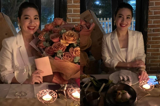 Lê Khánh kỷ niệm 20 năm bên nhau với ông xã, nhìn thời gian mà ai cũng ngưỡng mộ