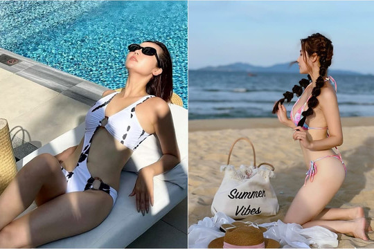 Phan Minh Huyền (Huyền Lizzie) gây choáng với loạt ảnh bikini khoe đường cong nóng bỏng