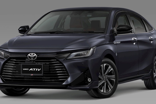 Toyota Vios 2023 ra mắt tại Thái Lan