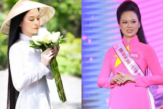 Nhan sắc ấn tượng của Minh Thương – Top 5 Tài Năng Hoa Hậu Áo Dài Việt Nam 2022