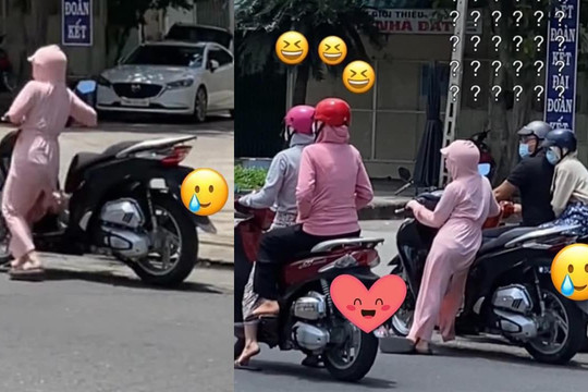 Cảnh dừng đỗ xe 'cồng kềnh' của cô gái khiến dân tình toát mồ hôi hột: 'Sang' chẳng thấy đâu mà nguy hiểm cận kề!