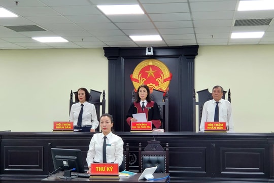 TAND quận Ba Đình xét xử trực tuyến nhiều vụ án ma túy