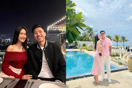 Sau thời gian dài úp mở, Đoàn Văn Hậu tung loạt ảnh tình tứ, công khai tình cảm với Doãn Hải My - Top 10 Hoa hậu Việt Nam 2020