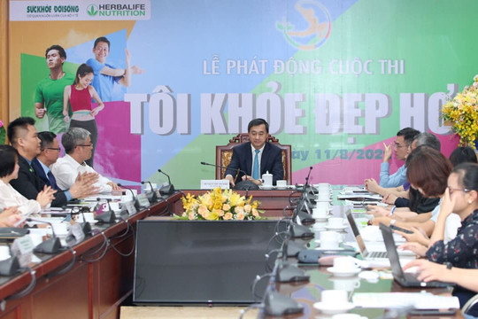 Herbalife Việt Nam đồng hành cùng Báo Sức Khỏe và Đời Sống tổ chức cuộc thi “Tôi Khỏe Đẹp Hơn”