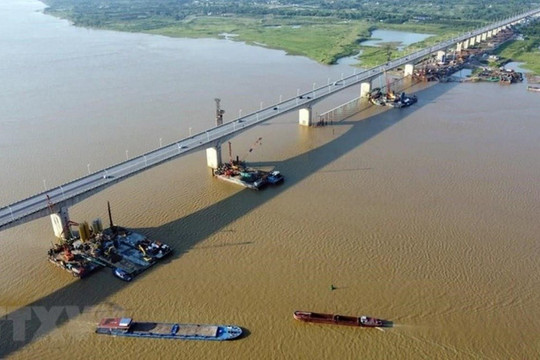 Thống nhất vị trí xây dựng cầu Mễ Sở vượt sông Hồng 
