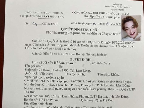 TP. HCM: Bắt giữ đối tượng truy nã lừa đảo chiếm đoạt 3,7 tỉ đồng