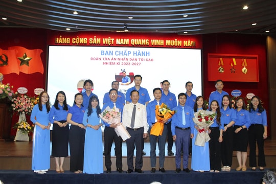 Đoàn thanh niên TANDTC tổ chức thành công Đại hội lần thứ VII, nhiệm kỳ 2022-2027