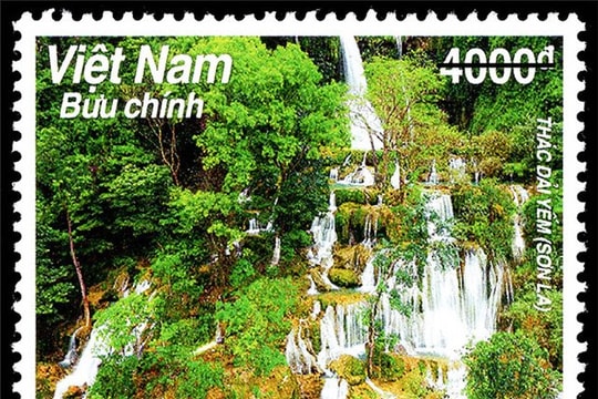 Phát hành bộ tem giới thiệu 4 thác nước nổi tiếng của Việt Nam