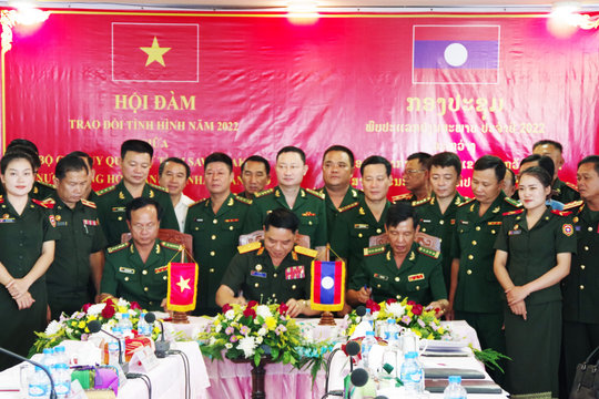  Hội đàm thường niên năm 2022 các lực lượng vũ trang Việt Nam – Lào
