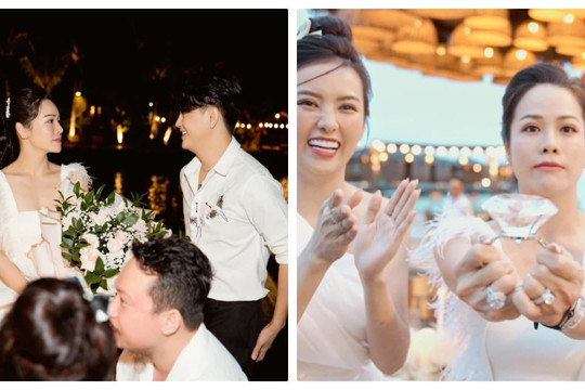 Nhật Kim Anh được hội bạn tặng kim cương khủng vào sinh nhật trên bãi biển, TiTi cũng xuất hiện chúc mừng 'tình tin đồn'