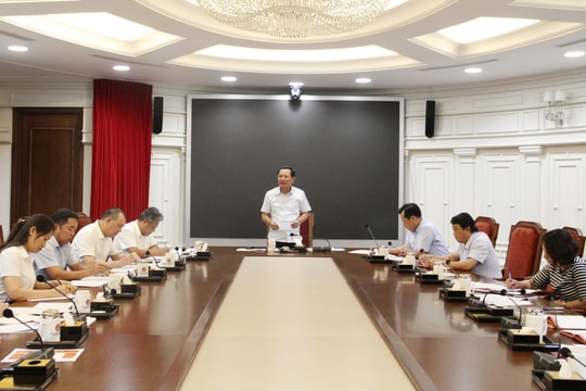 Họp Ban tổ chức Hội thao TAND năm 2022