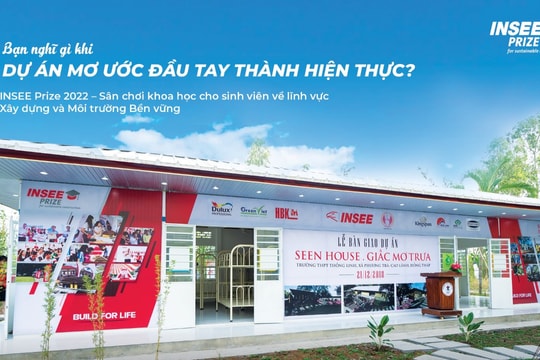 Công bố Top 20 dự án xuất sắc nhất bước vào  vòng bán kết cuộc thi INSEE Prize 2022