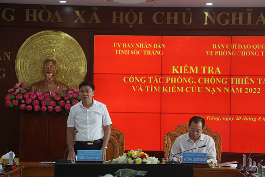 Sóc Trăng: Chủ động ứng phó, phòng chống thiên tai và tìm kiếm cứu nạn