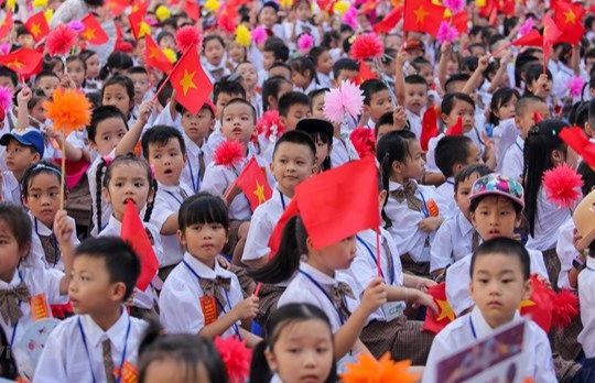 Hôm nay (22/8), hơn 1,9 triệu học sinh lớp 1 tựu trường