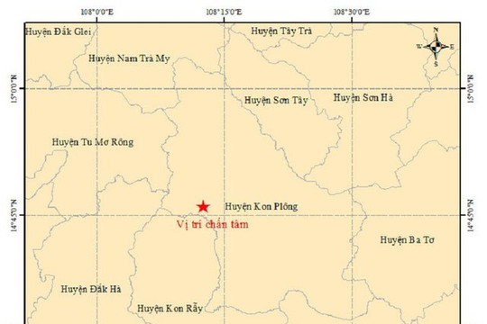 4 trận động đất liên tiếp xảy ra tại Kon Tum, Thủ tướng ra công điện ứng phó