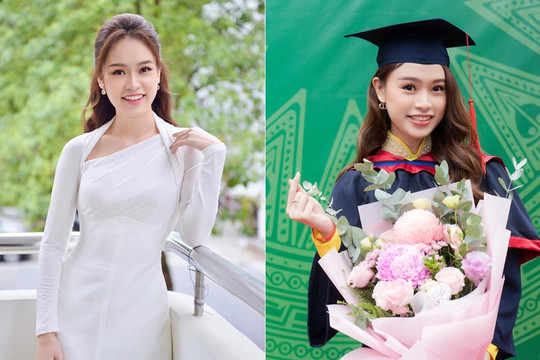 'Người đẹp truyền thông' của Hoa hậu Việt Nam 2016 - Ngọc Vân tốt nghiệp Thạc sĩ loại xuất sắc
