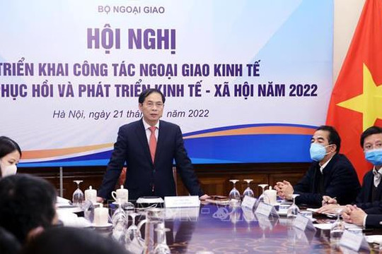 Xây dựng ngoại giao kinh tế phục vụ phát triển, lấy người dân và doanh nghiệp làm trung tâm