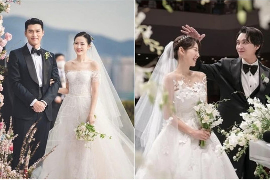 11 bộ váy cưới mang tính biểu tượng của mỹ nhân Hàn: Son Ye Jin chịu chơi, Park Shin Hye cũng không kém cạnh