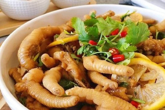 Cách làm chân gà sốt kiểu Thái chua cay đậm đà chuẩn nhất, bí quyết là đây!