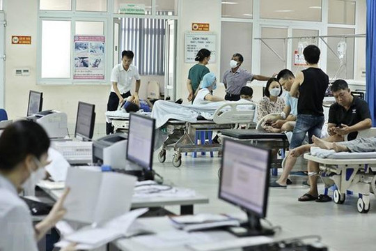 Hà Nội: Số ca nhập viện do sốt xuất huyết tăng 2-3 lần so với cùng kỳ năm ngoái