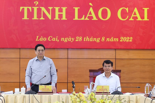 Thủ tướng: Lấy sông Hồng làm trục dọc phát triển của tỉnh Lào Cai và cả vùng